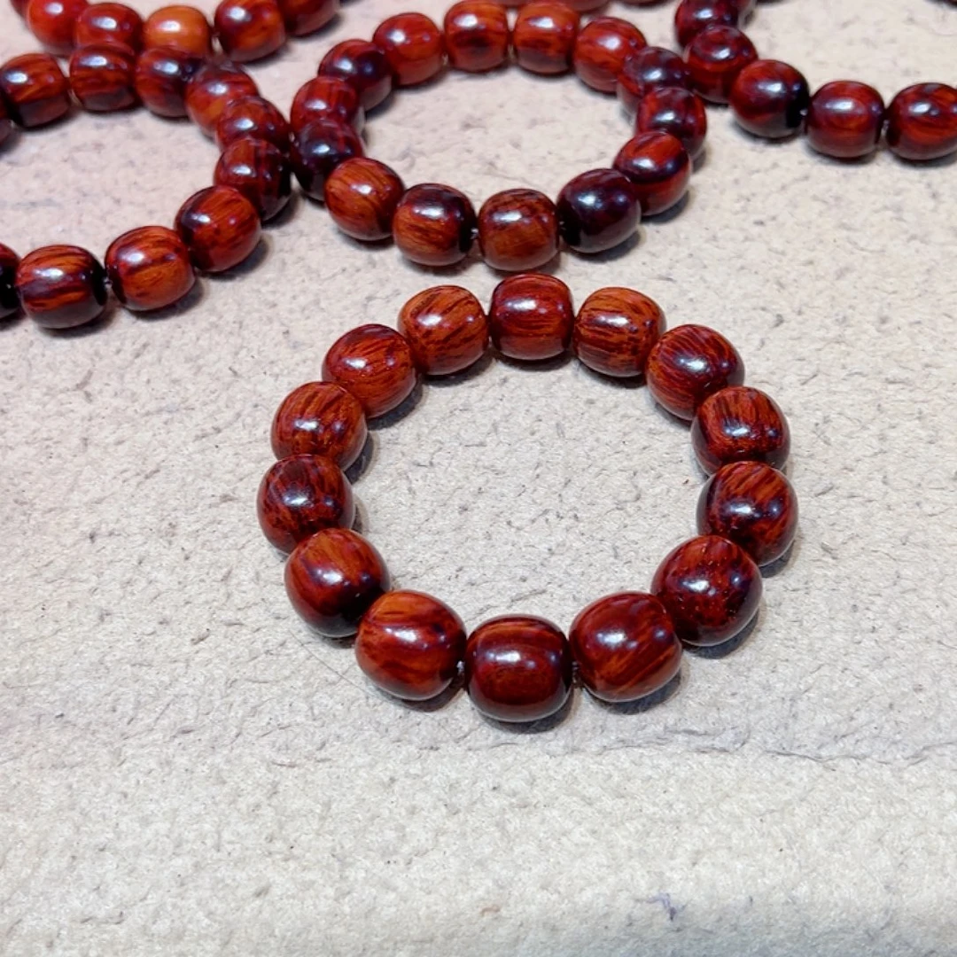 手串/手链小叶紫檀1.5琴料火焰芝麻纹老型孤品