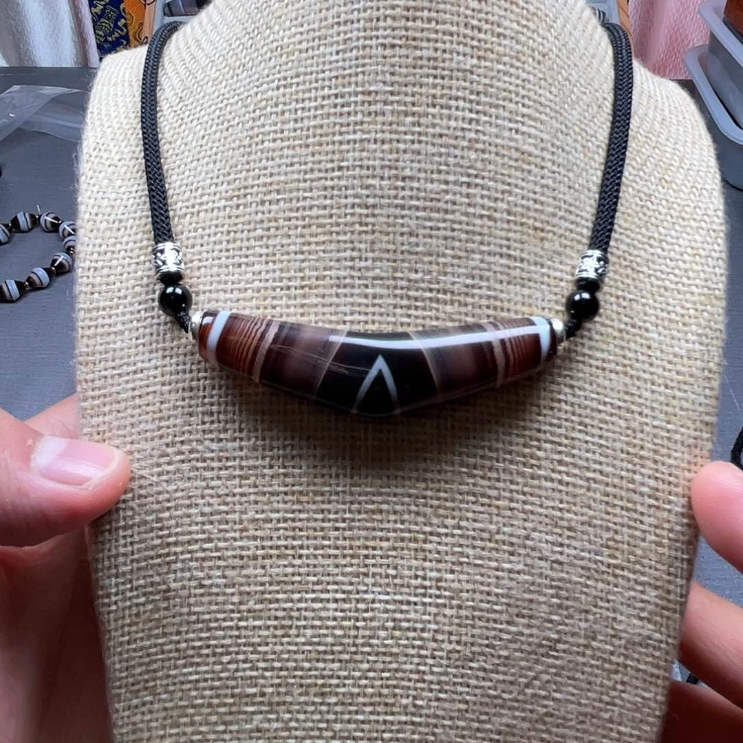 玛瑙/玉髓锁骨项链未镶嵌