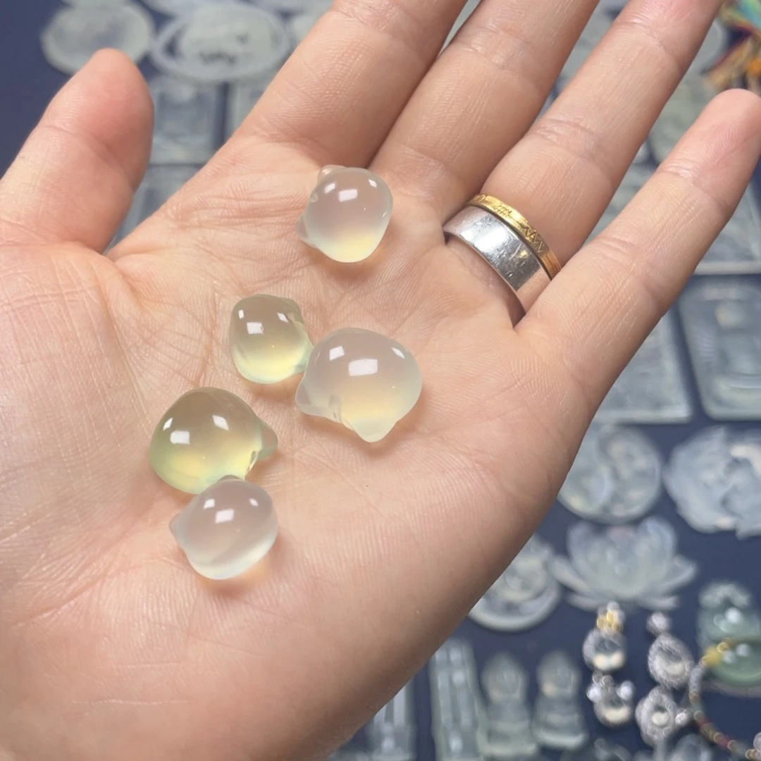 蛇纹石玉未镶嵌多样性随机发一