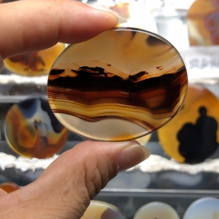 合金玛瑙/玉髓珠宝奇石73