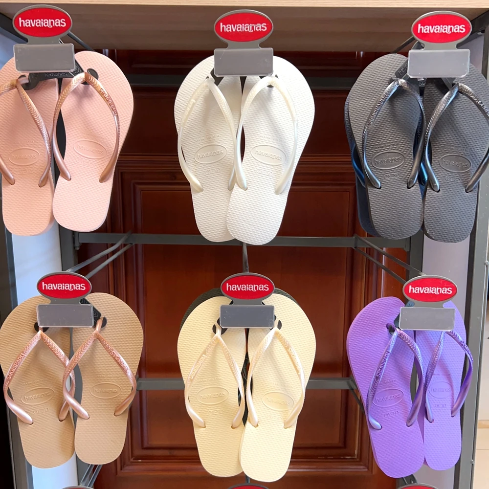 25新款巴西哈瓦那人字拖平底拖鞋女士夏季外穿防滑耐磨沙滩鞋slim