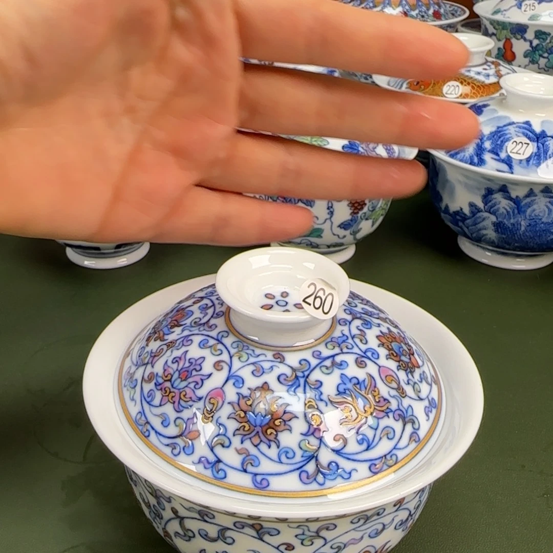 瑶瑶景德镇纯手工手绘260“