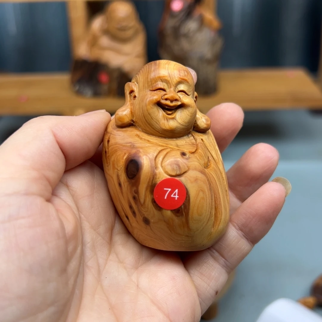 “***”木崖柏木摆件手把件