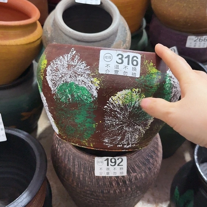 彩绘316高度13口径20