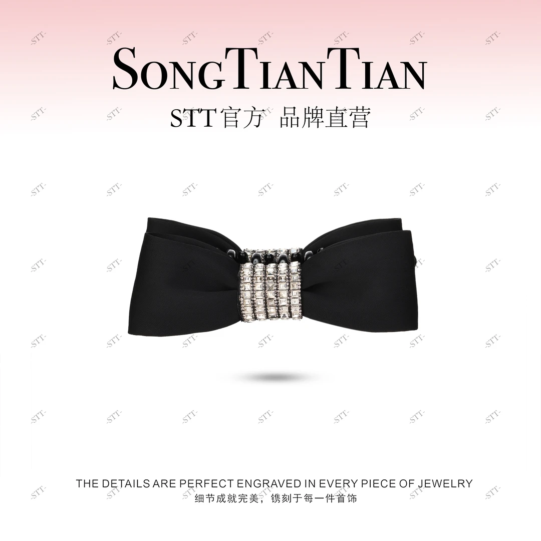 【STT】韩系11cm东大门赫本风影舞之结香蕉夹077-036