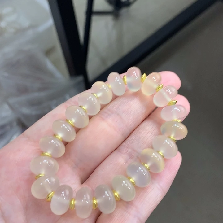 玛瑙/玉髓未镶嵌手链