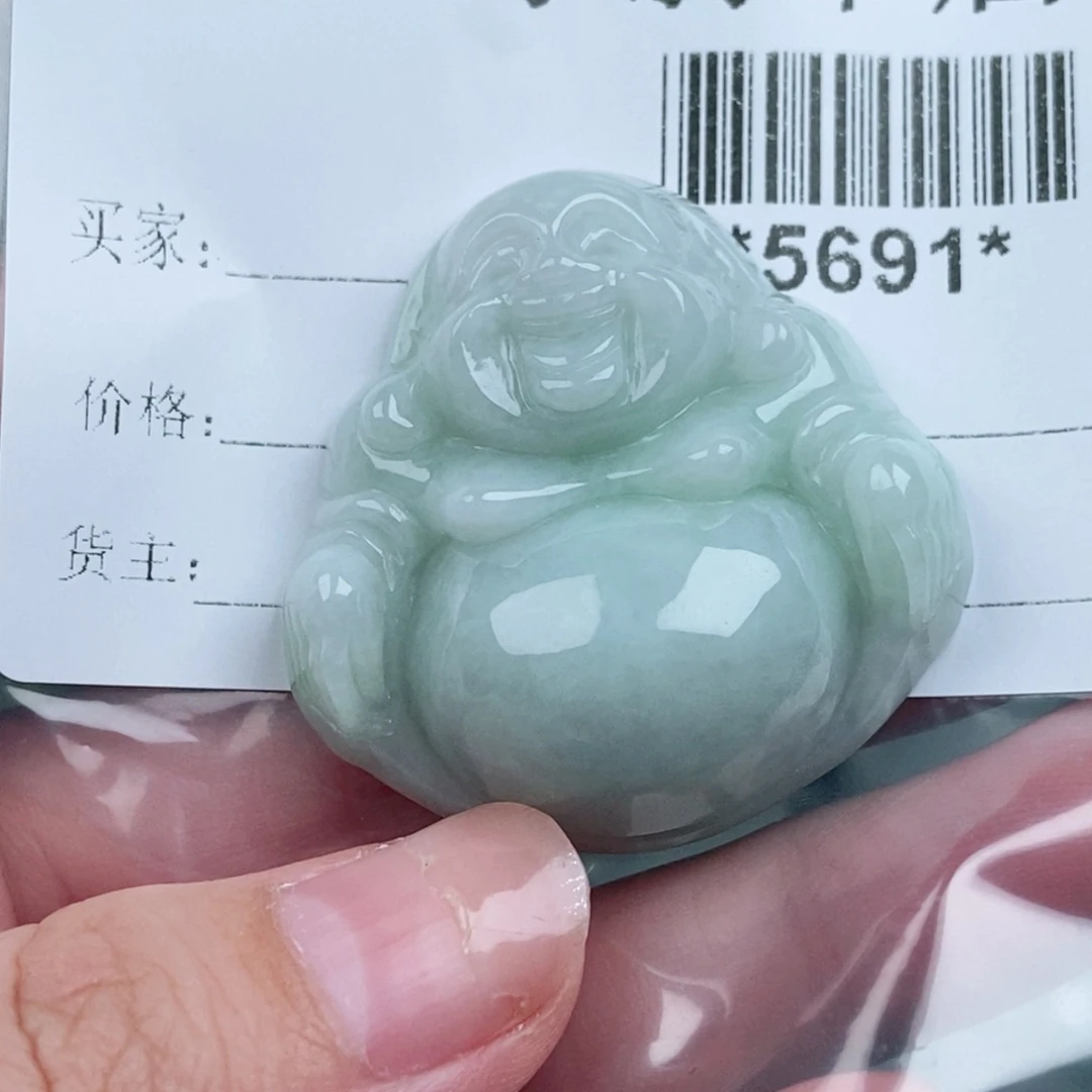 ****J翡翠未镶嵌颈饰翡翠