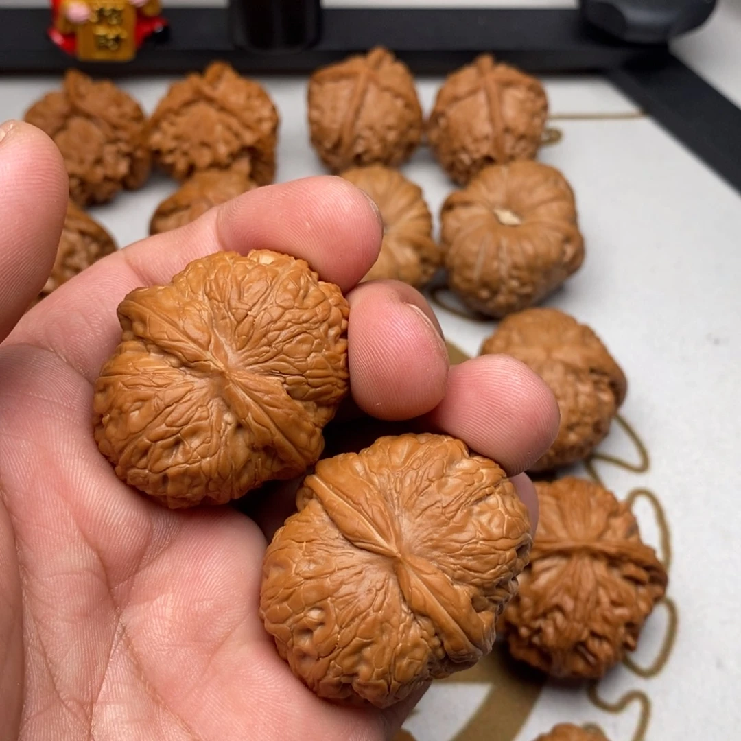 阿***乐把件文玩核桃全品元宝42尺