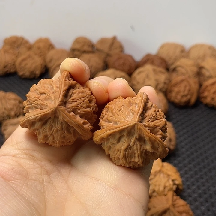 缘***、吊坠文玩核桃37盘山