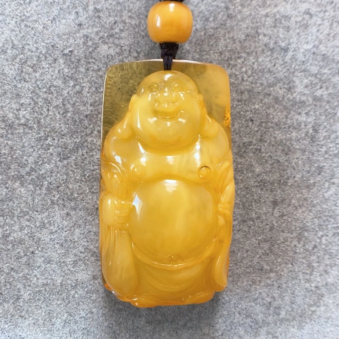 未镶嵌颈饰蜜蜡蜜蜡