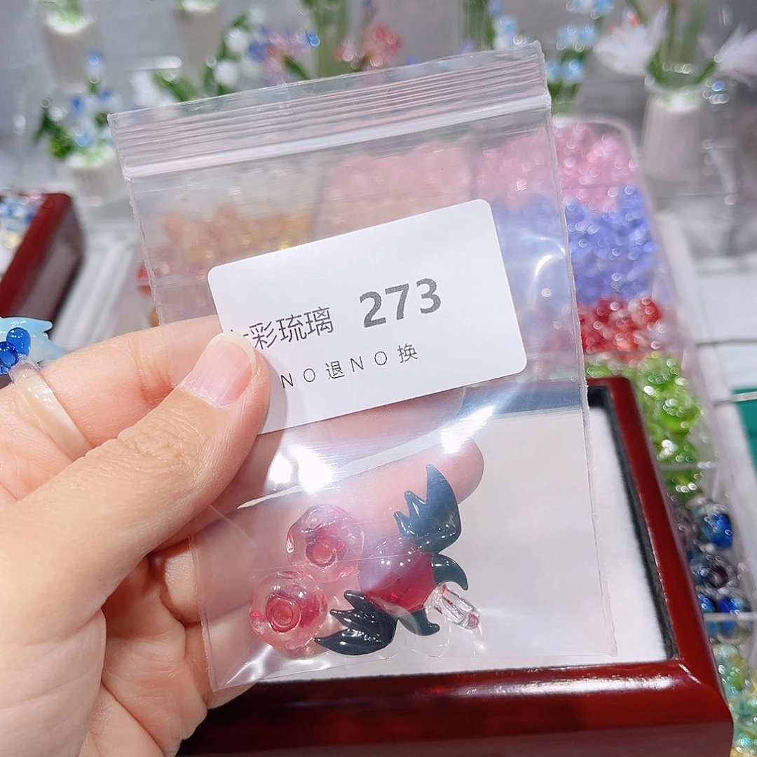 玻璃颈饰273恶魔珠子