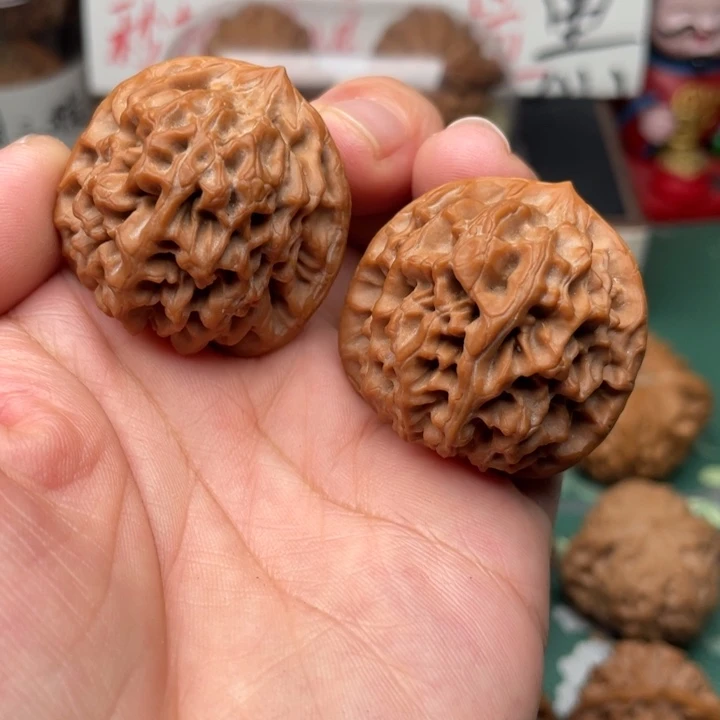 【闪购商品】文玩核桃吊坠35秦闷