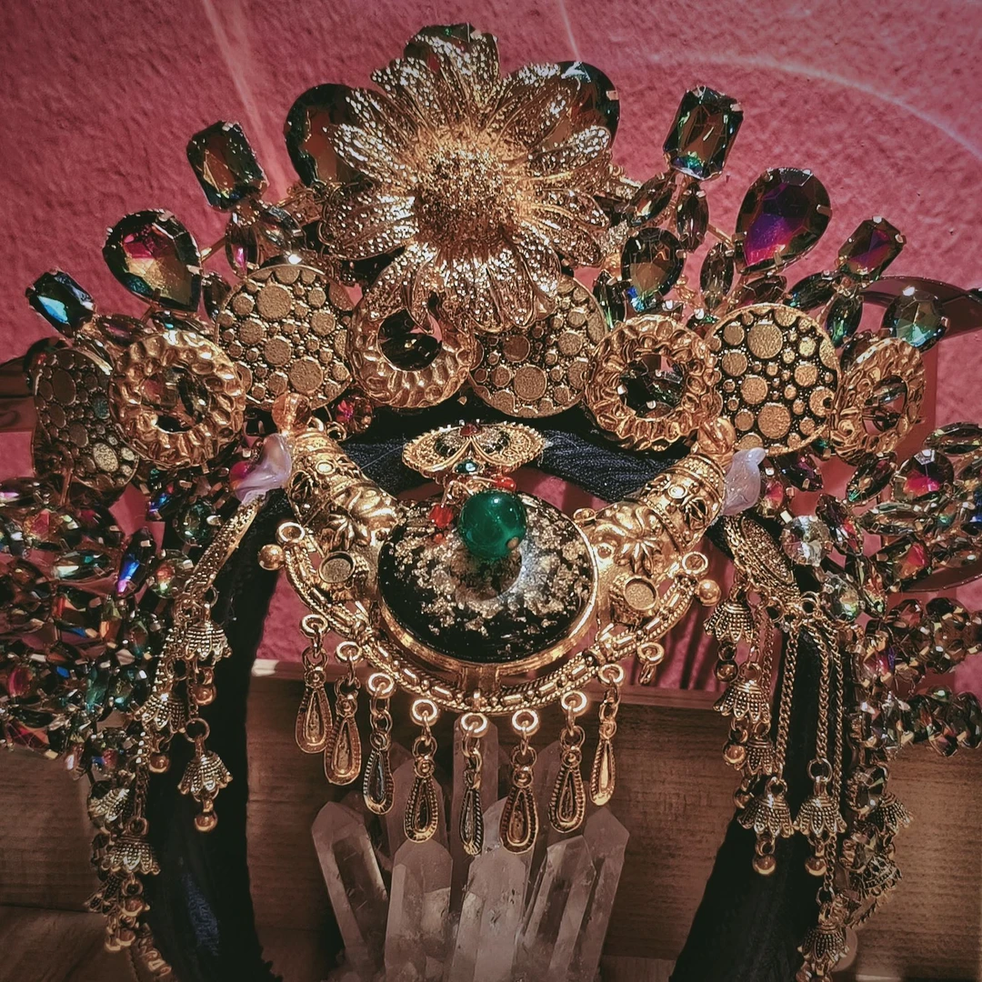 可盐可甜女王范发饰