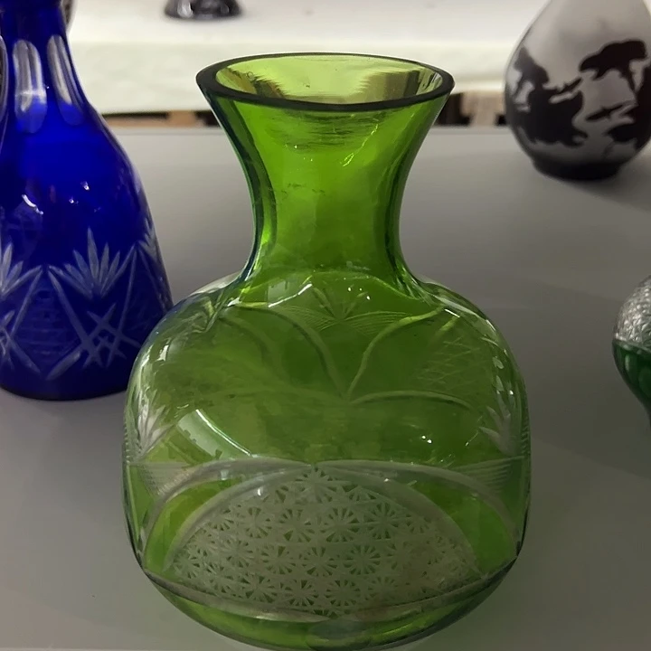 兰***茹水晶玻璃手柄款微瑕一个