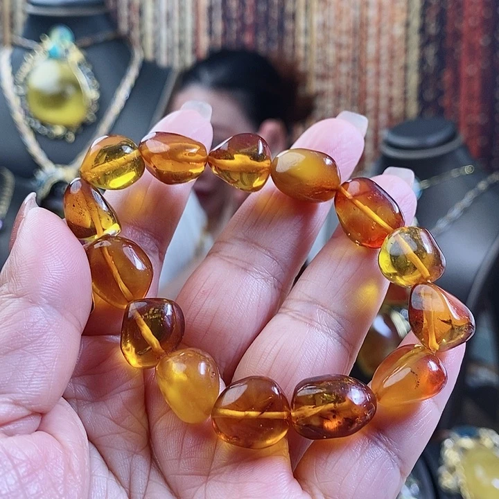 手链琥珀未镶嵌手链