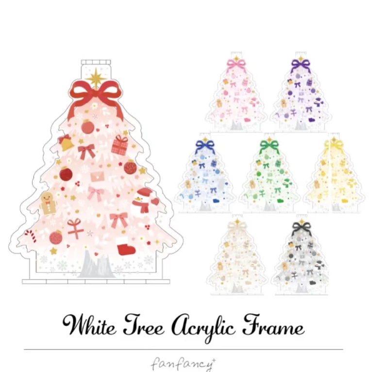 fukuya 谷美亚克力 圣诞树立牌