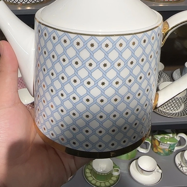 瓷片咖啡壶咖啡壶