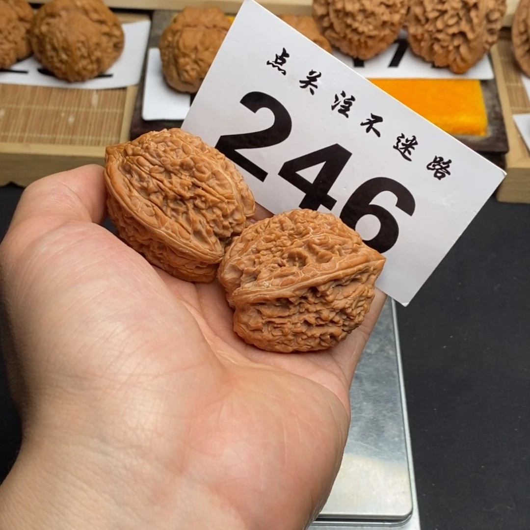 吊坠文玩核桃37蒜头