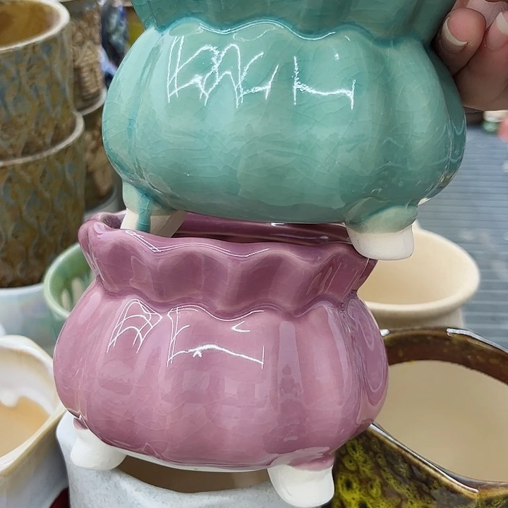 多肉绿植陶瓷花盆