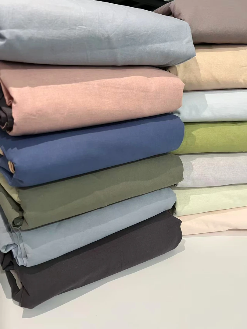 断码清仓-100%棉水洗棉四件套