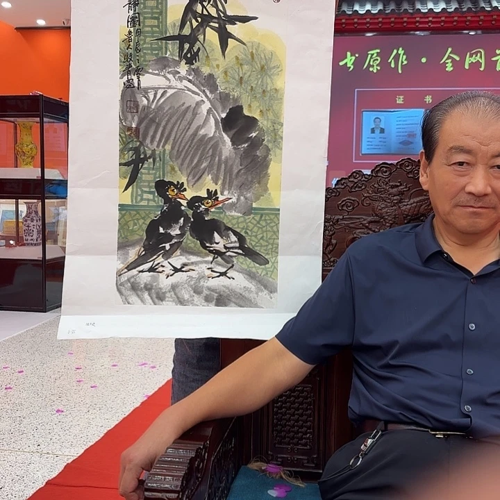 国画李希勇老师出书原作