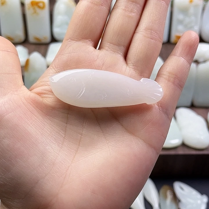 和田玉（白玉）未镶嵌颈饰