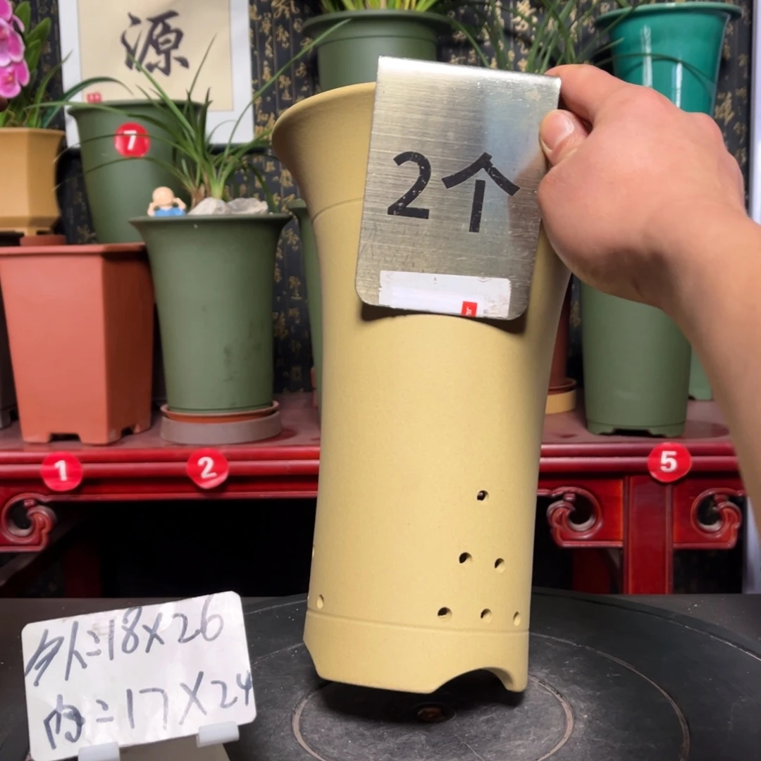 紫砂花盆紫砂花盆