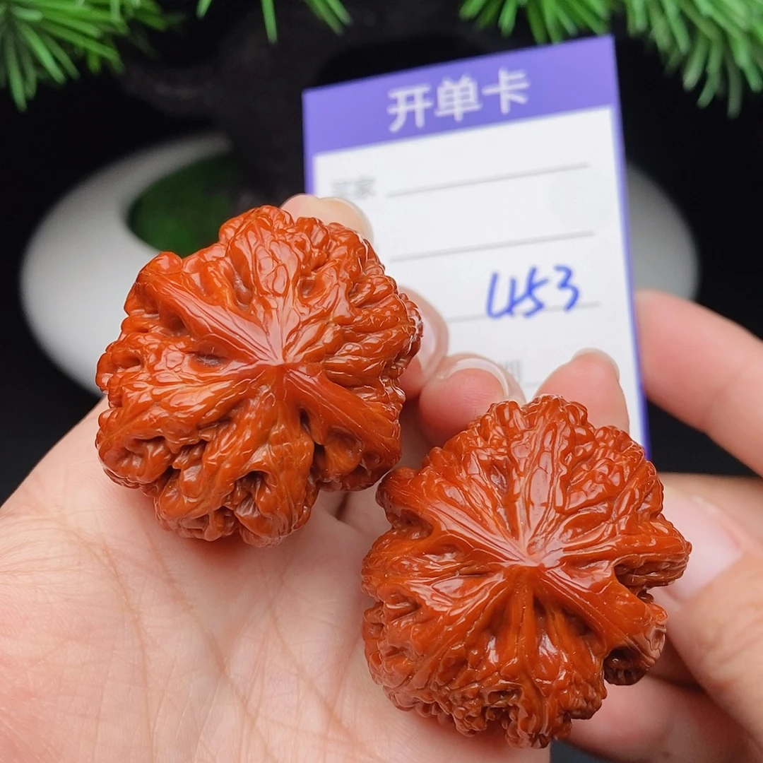 把件文玩核桃37血麒麟453