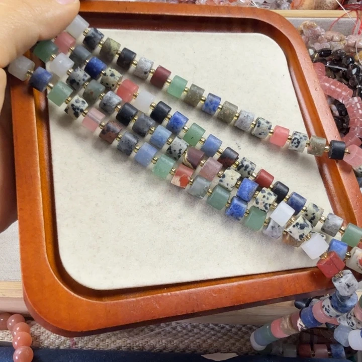 查罗石合金散珠卡8磨砂直切多宝一条