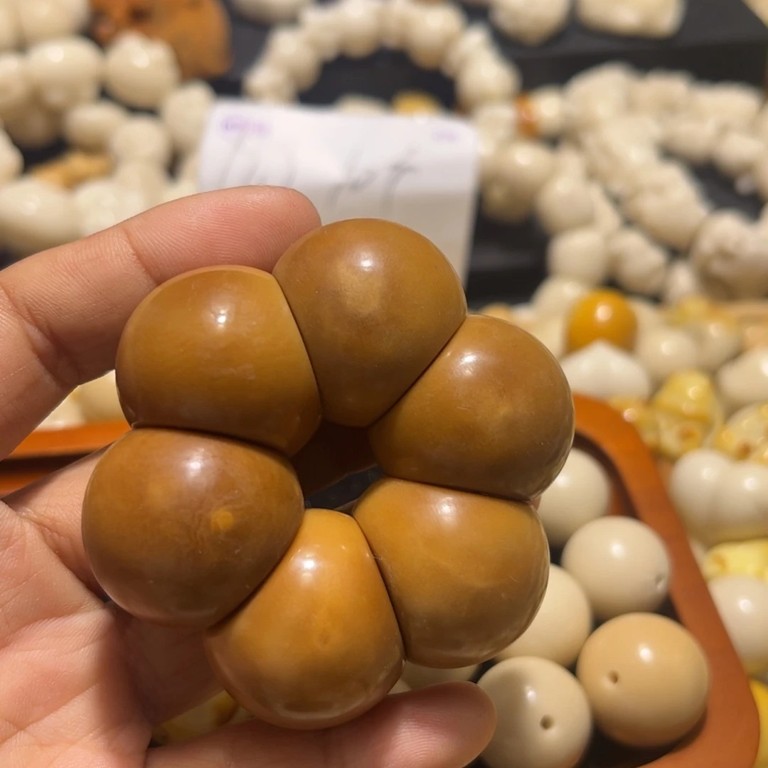 菩提根/象牙果吊坠生长纹