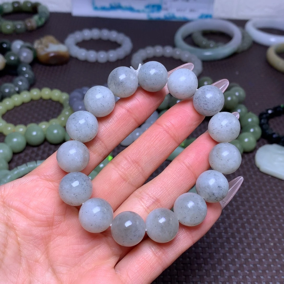 未镶嵌手串和田玉卡14