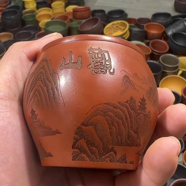 茶杯紫砂全手工制作工艺