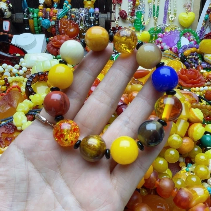 树脂制品用****967号彩色手串