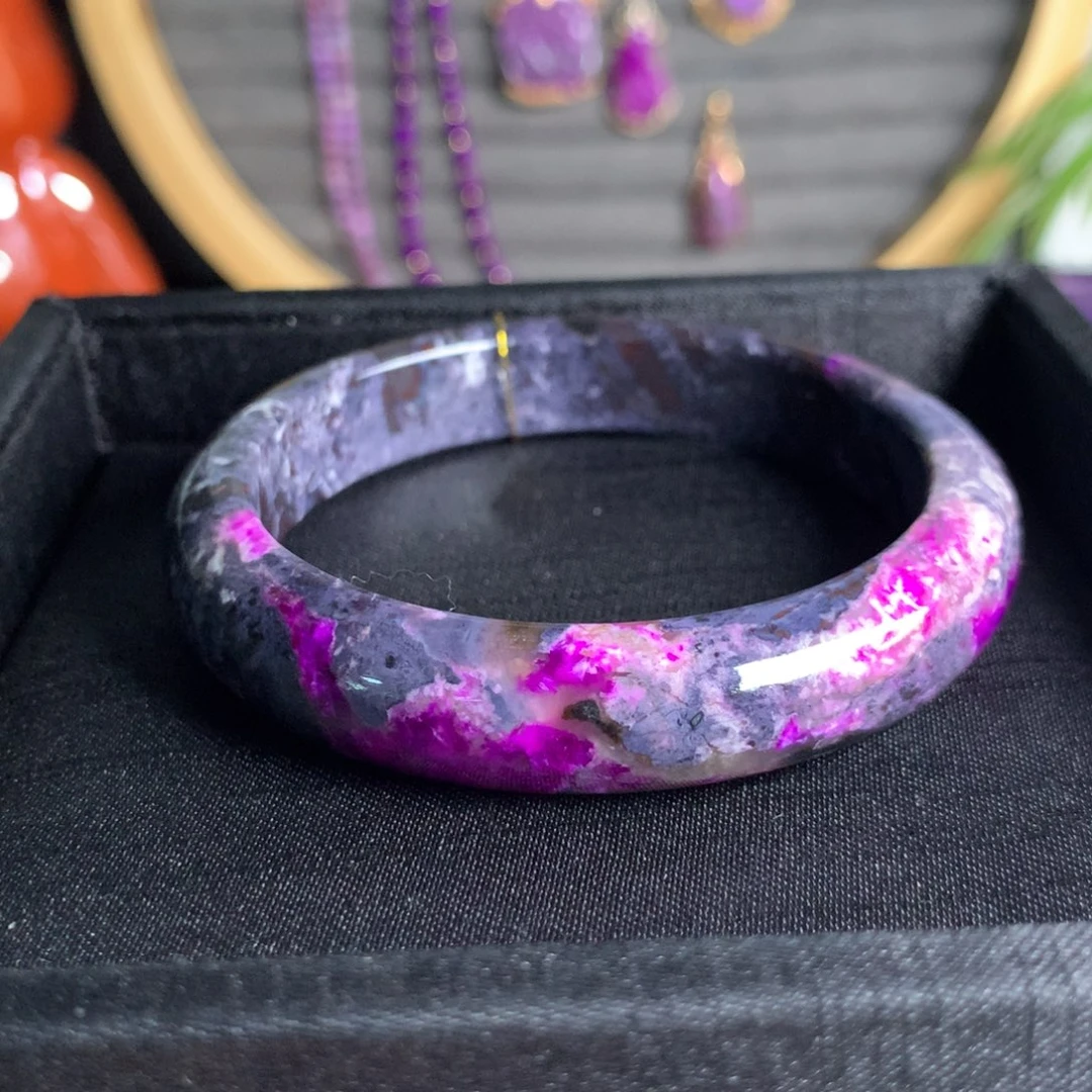 苏纪石（舒俱来）未镶嵌手镯