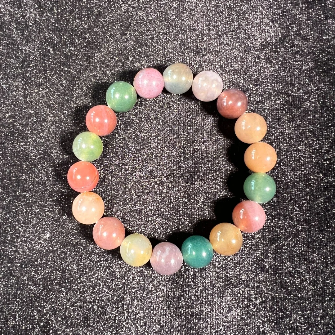 非金属珐琅手链 <明桦>天然沙胆彩宝手链（多样性，只发其一）