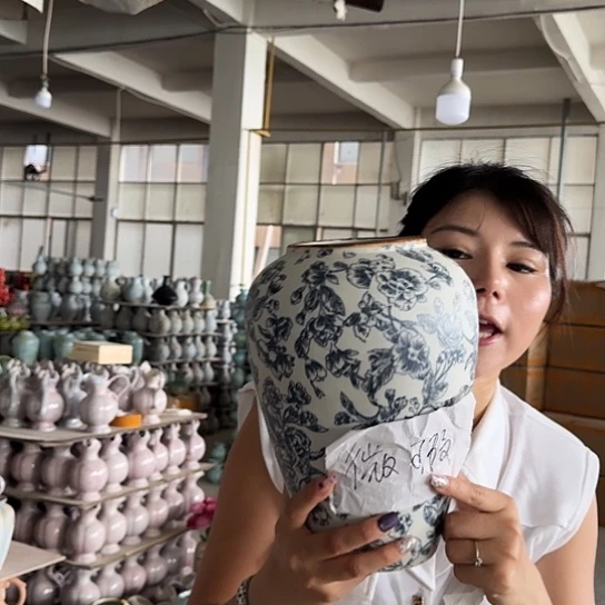 陶瓷景德镇陶瓷花瓶03