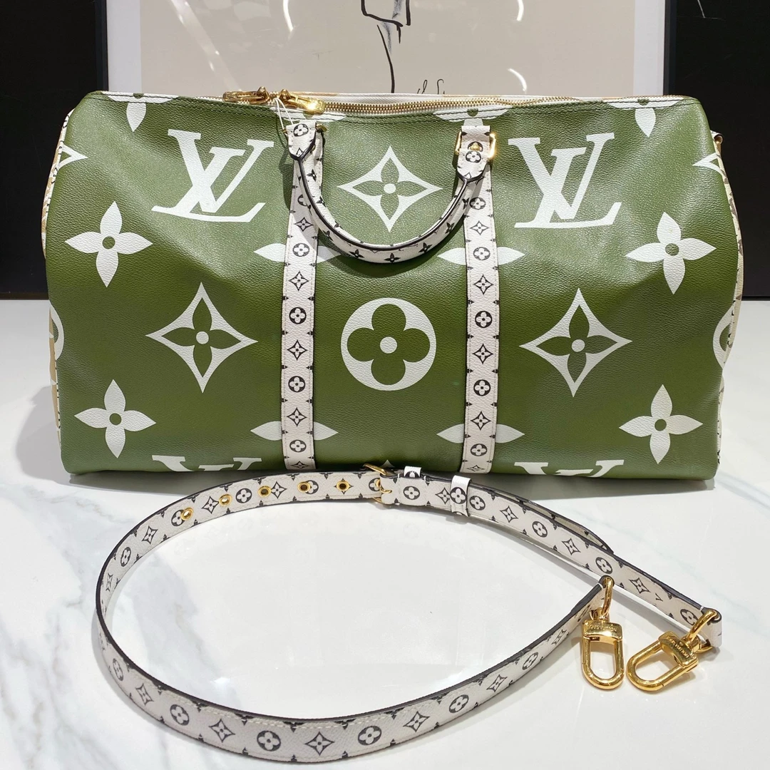 99新 LouisVuitton/路易威登 lv keep all