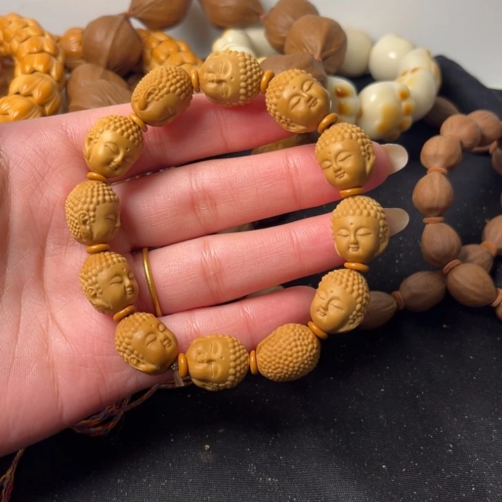 橄榄核手串宝宝佛