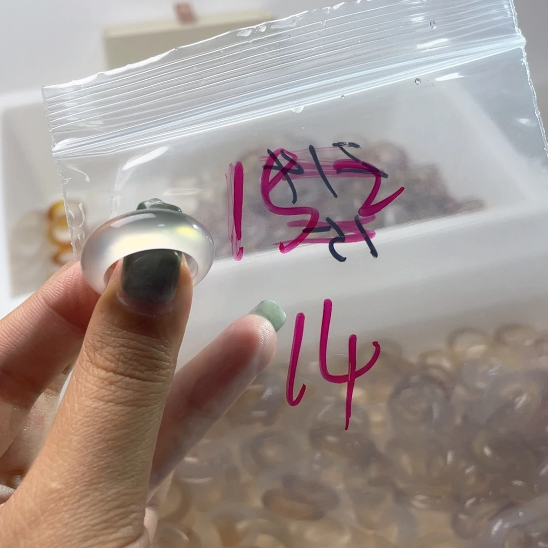 玛瑙/玉髓戒指合金152