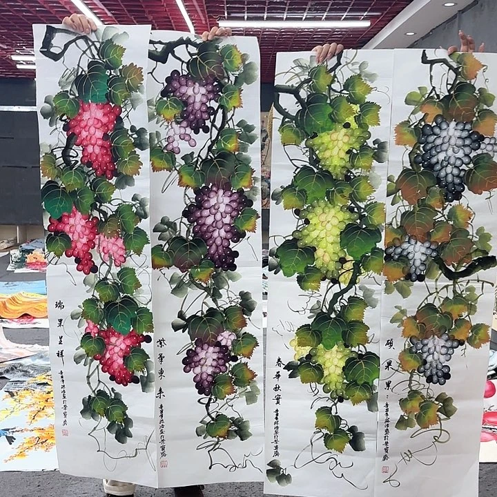 国画无毛和小脉在上面被