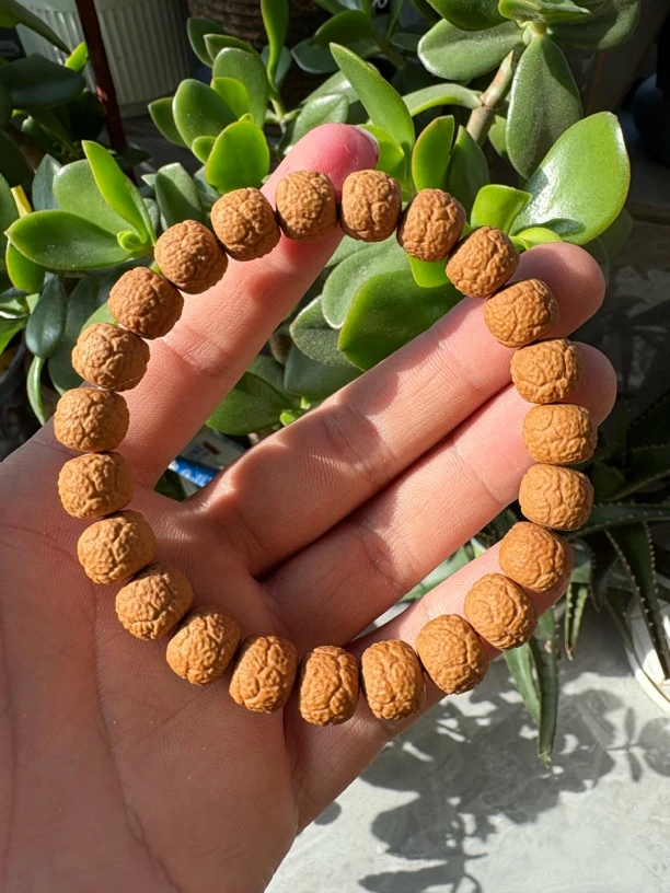 饕餮猴头手串 无泡药 无做色 原生态