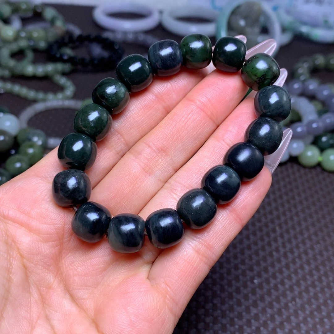 未镶嵌手串和田玉卡12