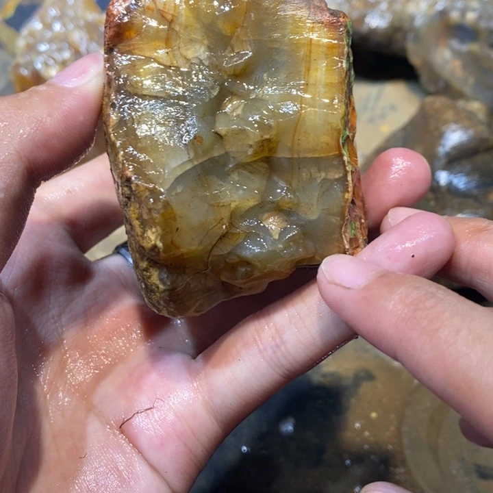 未镶嵌玛瑙/玉髓珠宝半成品