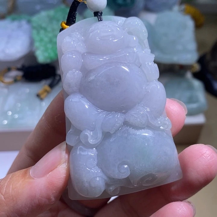 【闪购商品】颈饰未镶嵌翡翠佛