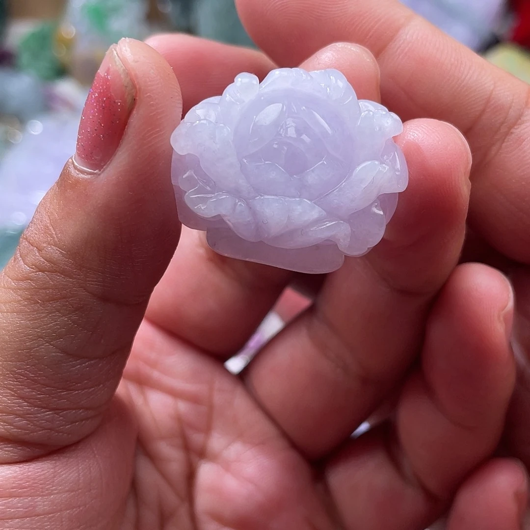 翡翠未镶嵌颈饰翡玉缘翡翠