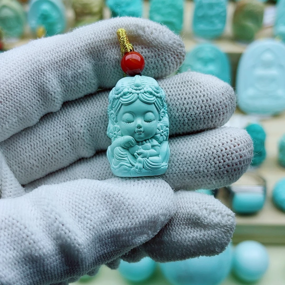 绿松石未镶嵌珠宝奇石