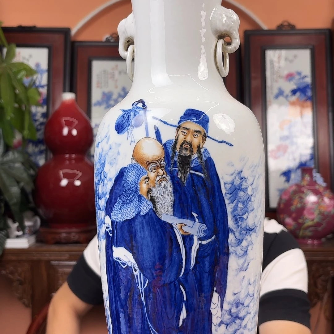景德镇陶瓷手工花瓶
