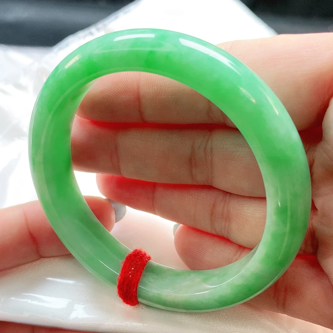 未镶嵌手镯翡翠正圈2374