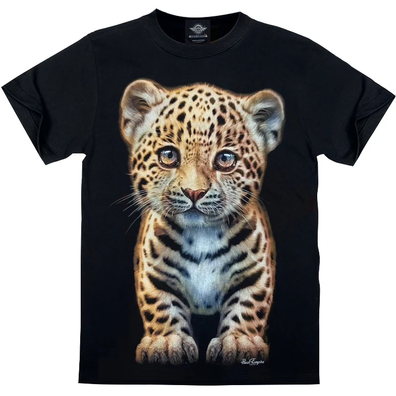 新款小豹子 大图夜光短袖 限量款