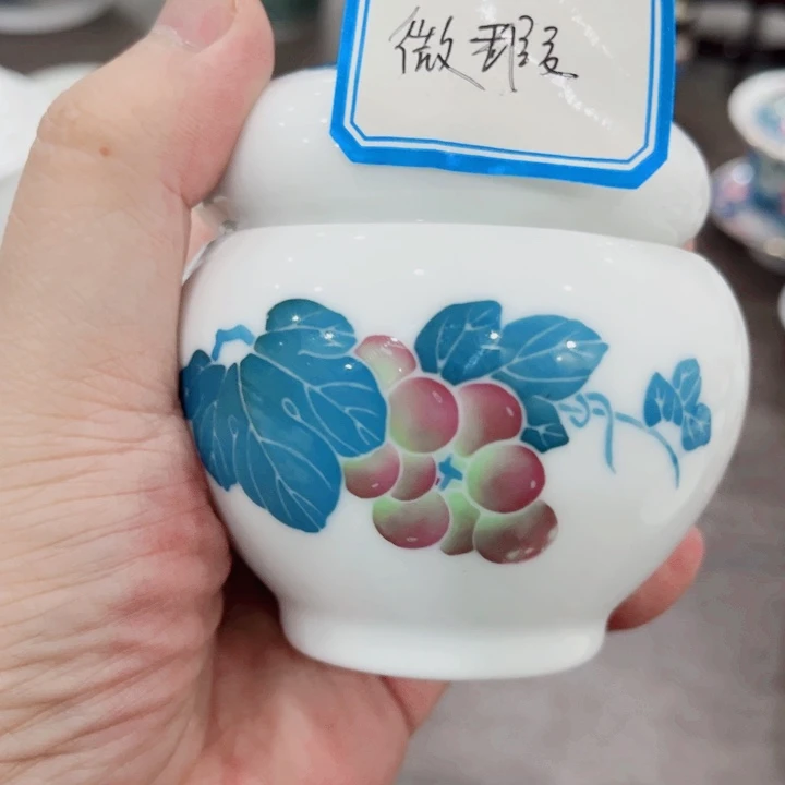 好釉……釉下五彩的瓷器和瓷器